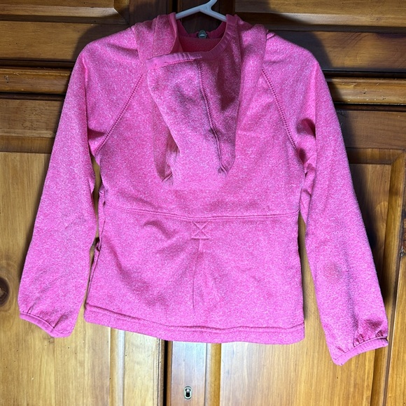 Columbia Girls Pink Hooded Zip Up Sweatshirt - Picture 2 of 4